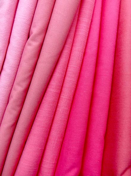 Pink Slub Cottons
